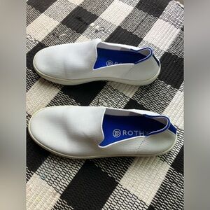 Rothy’s The Original Slip On Sneaker, White size 7.5